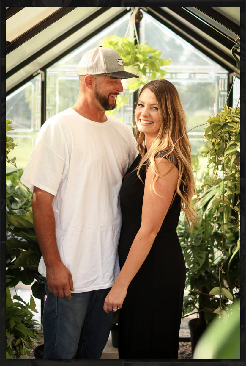 Jaret and Marisa Siegfried, owners of The Plant Bar Co. - Featured Blog post by planter pots and modern vase retailer, Woodland Pulse