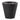 Dot 26 Inches TruDrop Self Watering Planter with TruDrop System (Caviar Black)