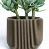 Modern Planters | Decor Planters | Unique Planters Woodland Pulse Modern Planter | Unique Planter | Brown Planters Flower Pot